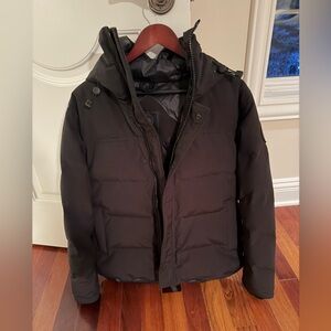 Canada Goose Men's Black Puffer Jacket